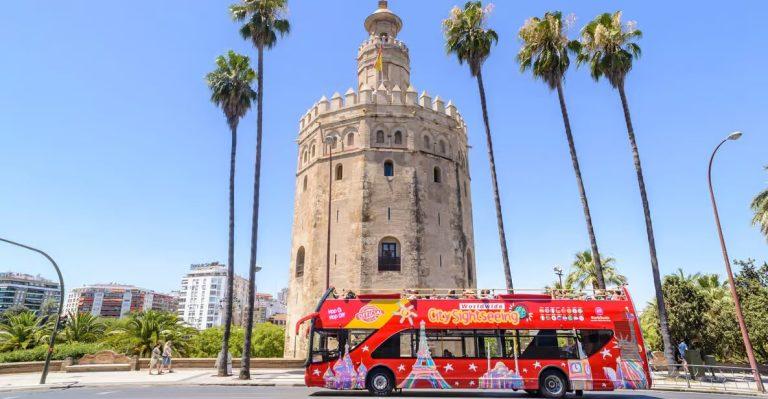 Seville: City Sightseeing Hop-On Hop-Off Bus Tour